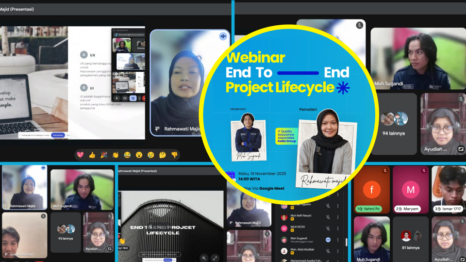 Webinar “End To End Project Lifecycle” Sukses Digelar: Project Lancar, Karir Bersinar!